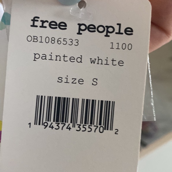 Free People White Tank Top - Picture 3 of 3